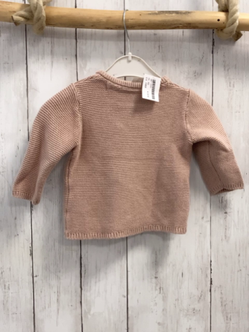 H&M Strickjacke  Gr. 62  altrosa 