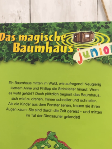 Magisches Baumhaus Junior  Buch Abenteuer bei den Dinosauriern