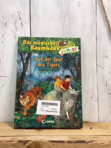 Magisches Baumhaus Junior  Buch Auf der Spur des Tigers 