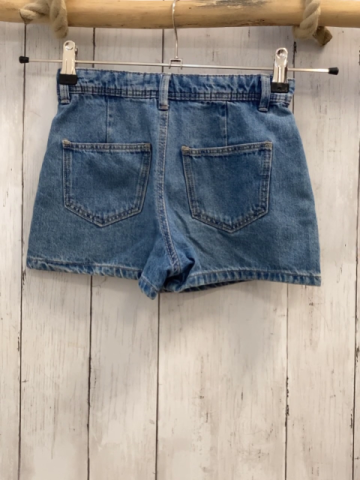 Okaidi  Shortsrock  Gr. 116  blau Jeans Bund verstellbar 