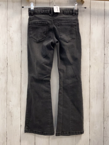 Okaidi  Hose  Gr. 128  grau Jeans Bund verstellbar 