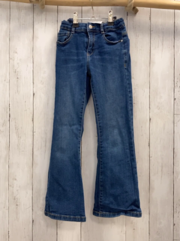 Okaidi  Hose  Gr. 122  blau Jeans Bund verstellbar 