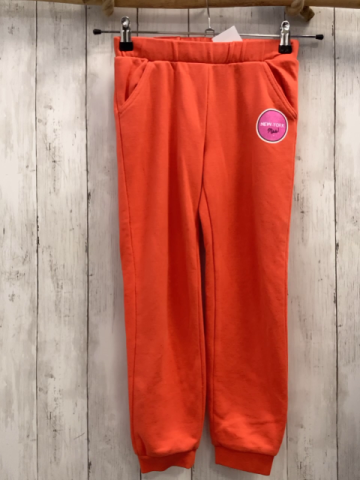 Orchestra  Jogginghose  Gr. 128  orange runder Aufnäher