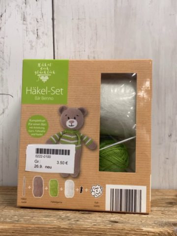 neu  Häkelset  Bär Benno 