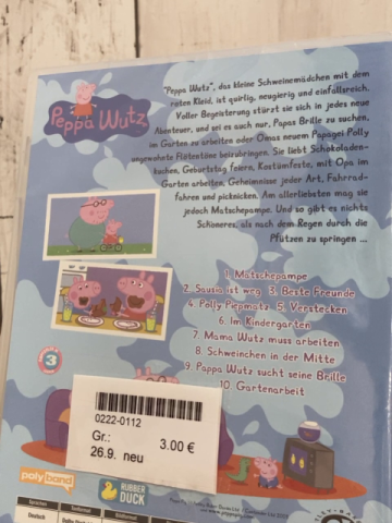 neu  DVD Peppa Wutz Matschepampe und weitere witzige Geschichten 