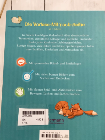   Buch Kuschelige Volesegeschichten 