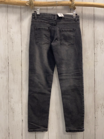  Hose Gr. 140  grau Jeans  Bund verstellbar gefüttert