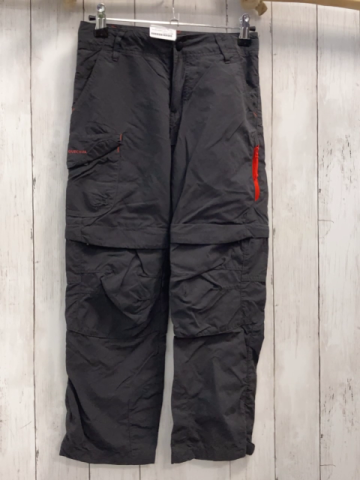 Decathlon  Hose  Gr. 122/128  grau Beine abtrennbar 