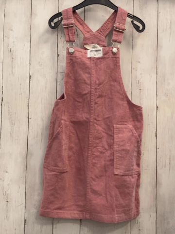 H&M  Trägerrock Gr. 128  altrosa Kord 