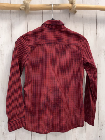 H&M  Hemd  Gr. 146  rot blau kariert 