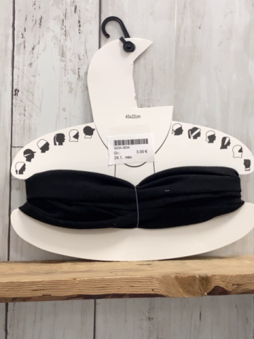 neu  Haartuch  schwarz 