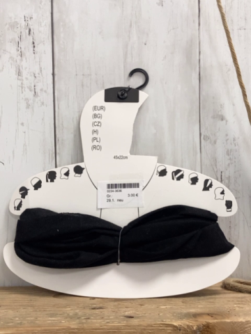 neu  Hasrtuch  schwarz 