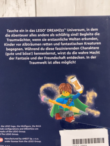 Lego Buch Dreamzzzz Tauche ein in die Traumwelt 