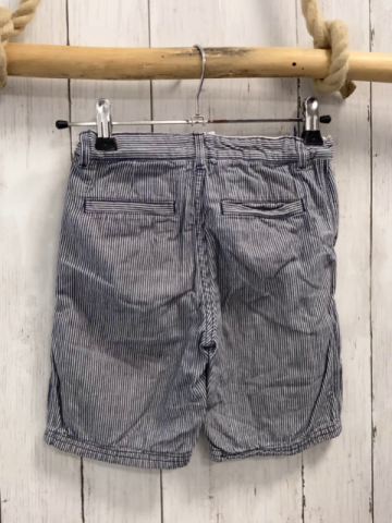 H&M  Shorts  Gr. 122  blau weiße Streifen Bund verstellbar 