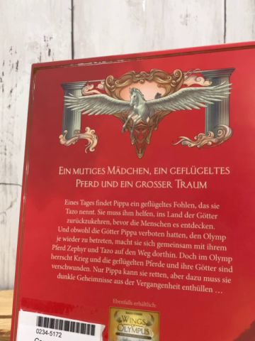   Buch Wings of Olympus Das Fohlen aus den Wolken