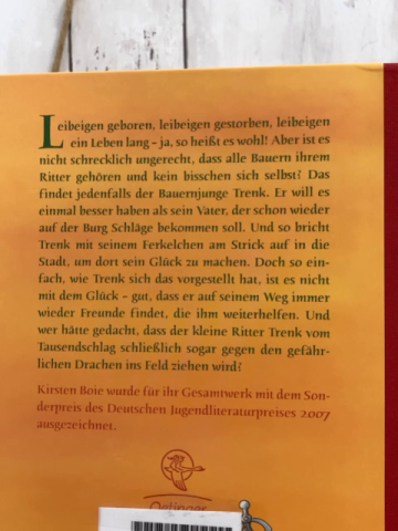   Buch Der kleine Ritter Trenk 