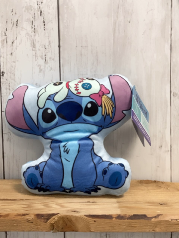   Plüschspielzeug  Stitchkissen hellblau bunt 