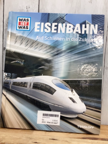 Was ist was?  Buch Eisenbahn 