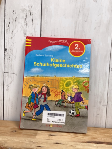 Känguru Lesespaß  Buch Kleine Schulhofgeschichten 