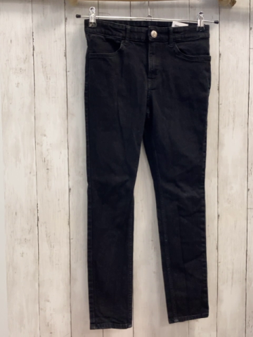 H&M  Hose  Gr. 146  schwarz Jeans Bund verstellbar 