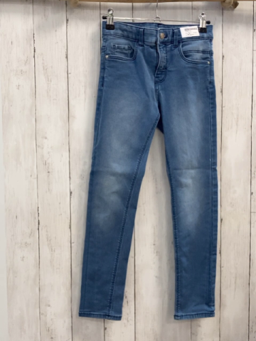 Hema  Hose  Gr. 140  blau Jeans Bund verstellbar 