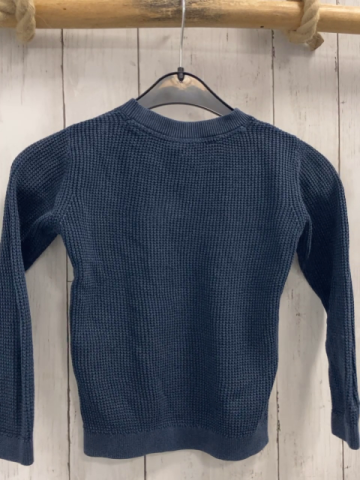 S´Oliver  Pullover  Gr. 92  blau Struktur hellblauer Dino 