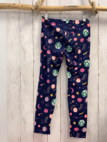Cat & Jack Leggings Gr. 146  blau bunte Planeten