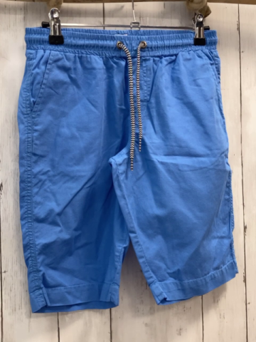 Manguun Shorts  Gr. 140  hellblau mit schwarz weißer Kordel