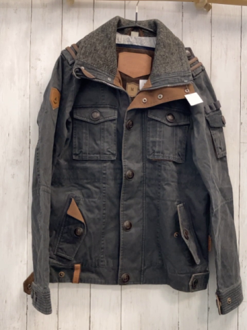 Naketano Jacke Gr. M grau Strickbund