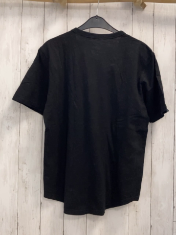 GAP T-Shirt Gr. S  schwarz Knopfleiste 
