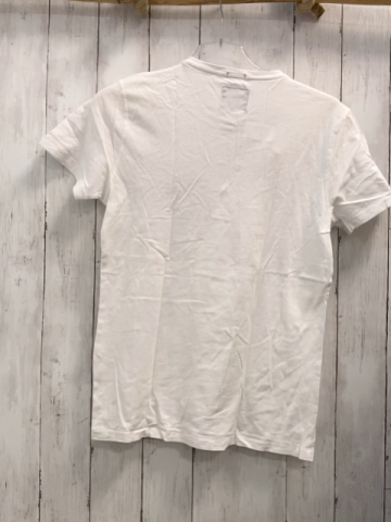 Abercrombie  T-Shirt  Gr. 158/164  weiß Knopfleiste 