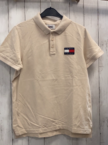 Tommy Hilfiger Poloshirt Gr. S beige 