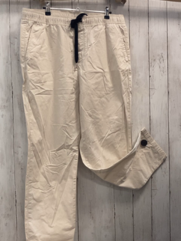 Tommy Hilfiger Hose Gr. L beige Gummizugbund