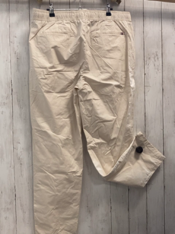 Tommy Hilfiger Hose Gr. L beige Gummizugbund