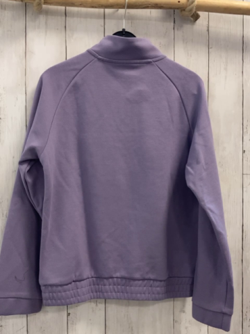 Steeds  Pullover  Gr. 158  lavendel Pferd Schrift Reißverschuss 