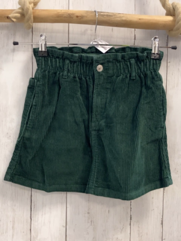 zara Rock Gr. 140  grün Kord Bund verstellbar