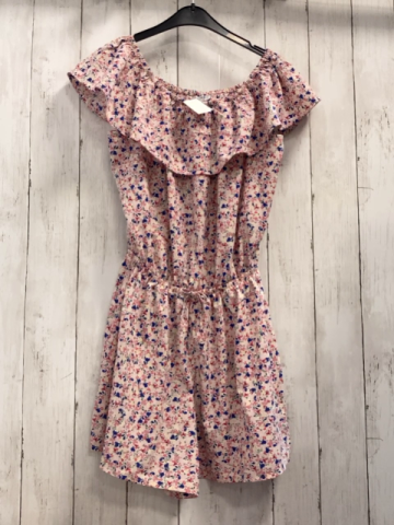 Name it  Playsuit Gr. 146/152  rosa bunte Blumen 