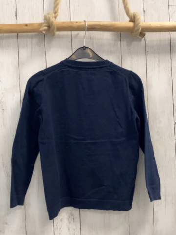 Mango Pullover Gr. 128  blau Strick