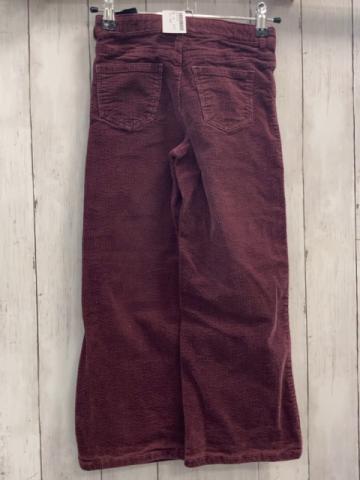 H&M Hose Gr. 122  brombeere Kord Bund verstellbar