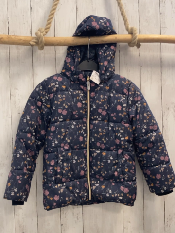 name it Jacke Gr. 122  blau geblümt