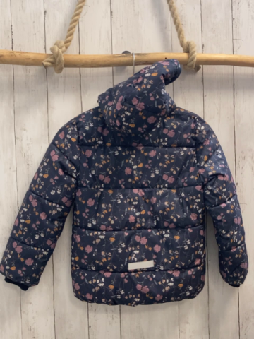 name it Jacke Gr. 122  blau geblümt