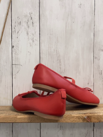H&M Schuhe Gr. 34  rot Ballerina