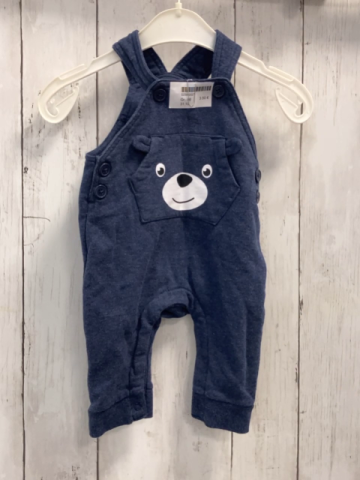  Latzhose Gr. 56  blau Gesicht