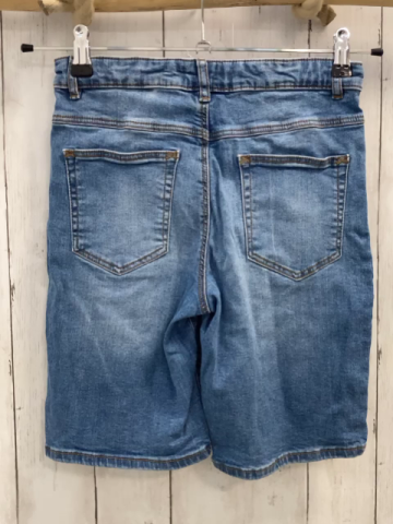 Vertbaudet  Shorts  Gr. 152  blau Jeans Bund verstellbar 