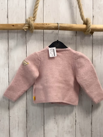 Steiff  Strickjacke  Gr. 86  rosa 2 Reihen Knöpfe 
