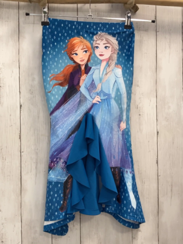   Rock Gr. 122/128  petrol Anna und Elsa 