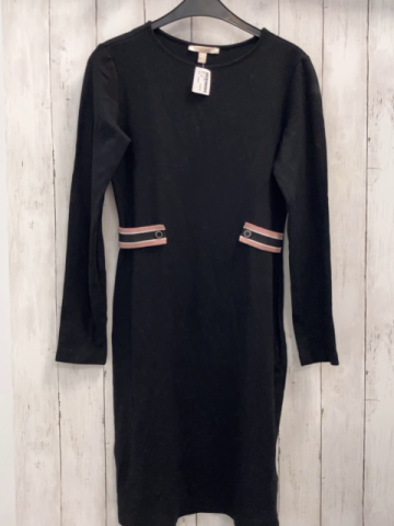 Esprit  Kleid Gr. M  schwarz + altrosa weiß schwarze Streifen 