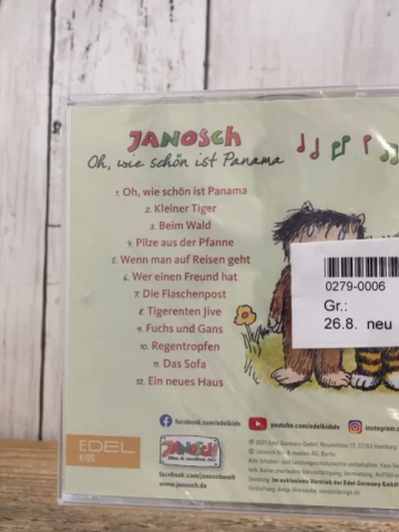 neu  CD  Janosch Oh, wie schön ist Panama 
