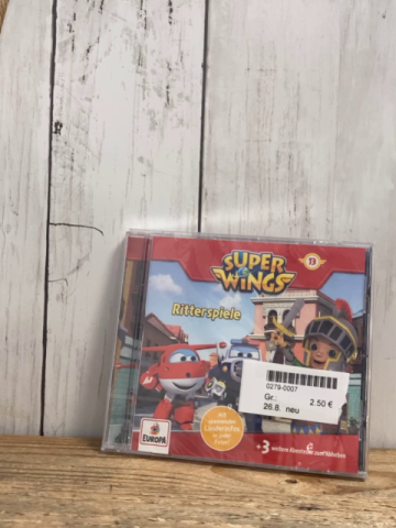 neu  CD  Super Wings Ritterspiele 