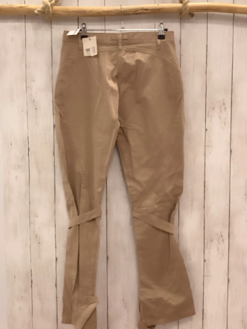 neu G´Sus Sindustries  Hose  Gr. 27  beige mit Bändern an den Beinen 